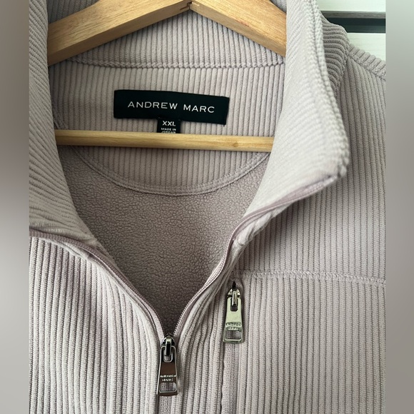 Andrew Marc Women’s Lavender Zip-Up Jacket (XXL) - Picture 2 of 3